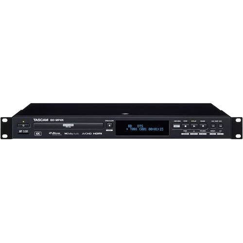 پخش کننده بلوری 4K UHD رک مونت TASCAM (1U)