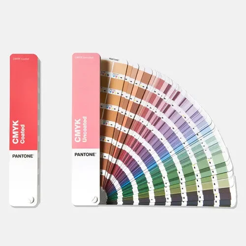 مجموعه راهنمای رنگی CMYK پنتون (روکش دار و بدون روکش)