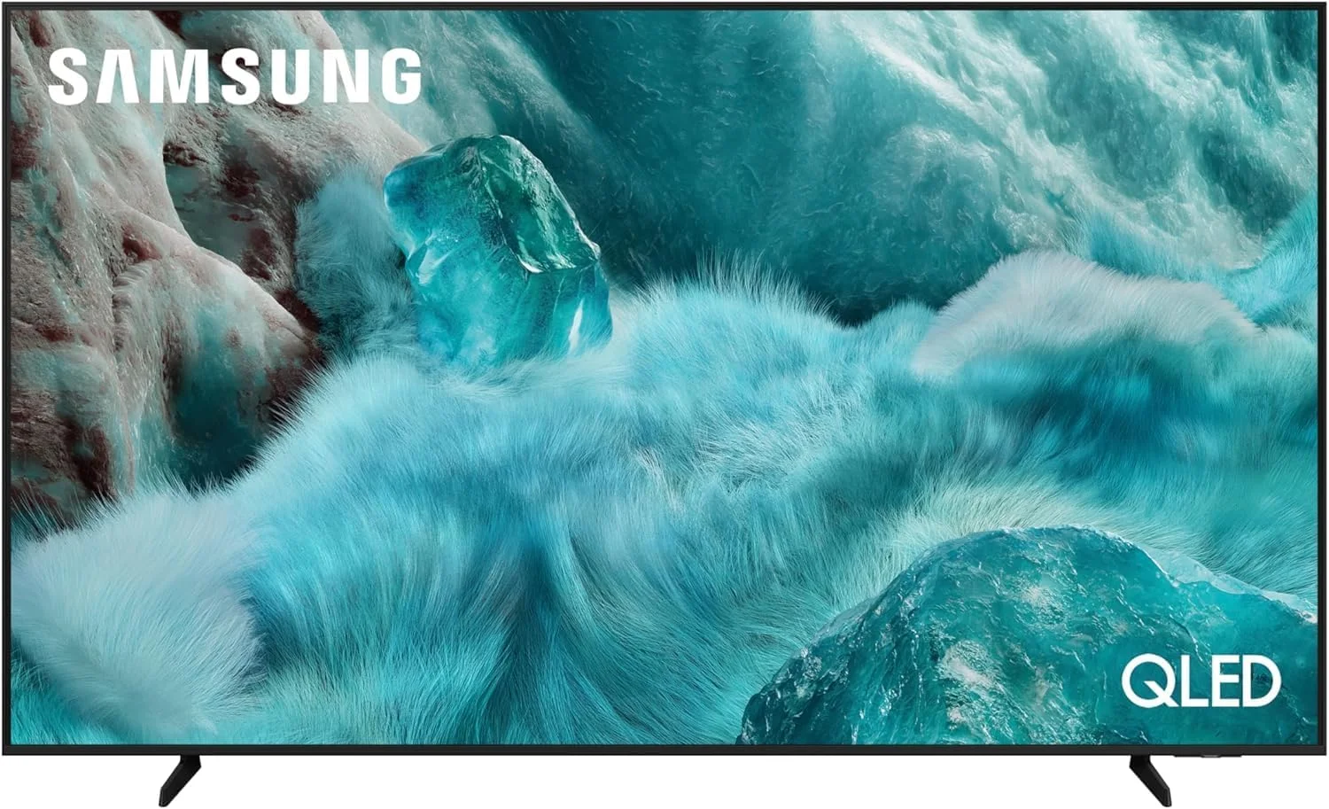 تلویزیون 85 اینچ سامسونگ QLED، مدل Q7F، کیفیت 4K، پردازنده هوش مصنوعی Q4، حجم رنگ 100٪ با Quantum Dot، امنیت Samsung Knox، محتوای رایگان بی پایان، تلویزیون هوشمند Samsung Vision AI (نسخه بین المللی 2025)