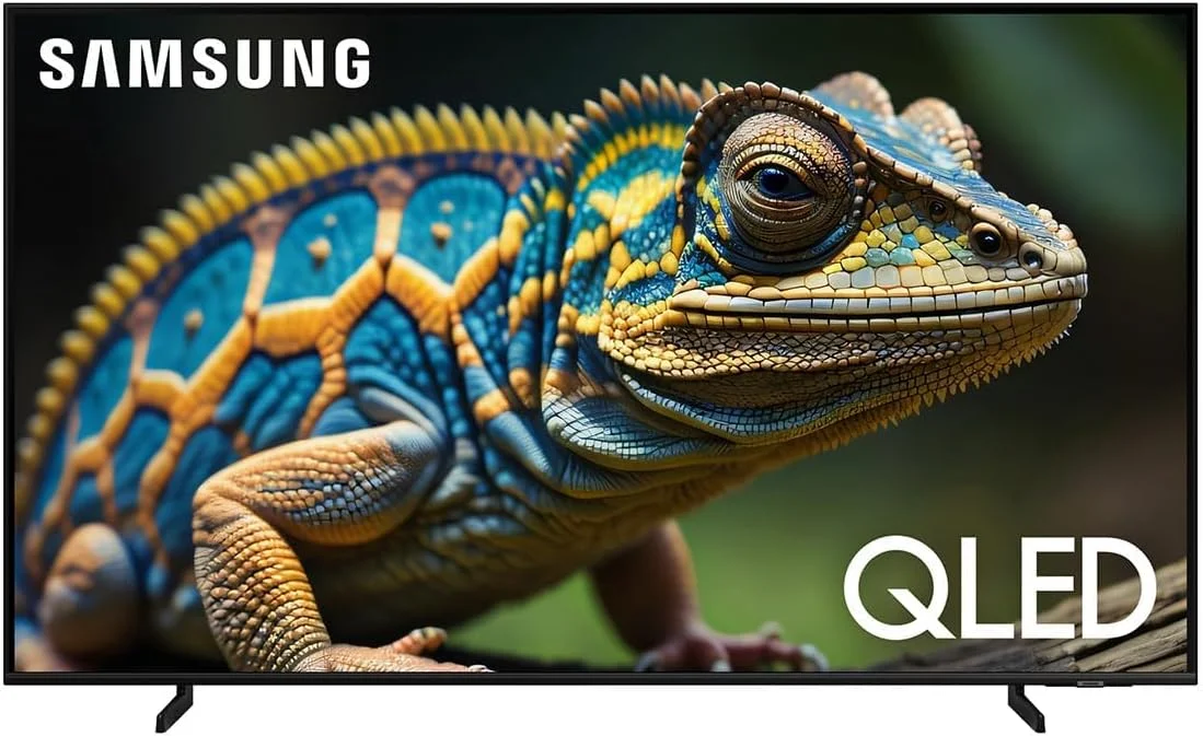 تلویزیون هوشمند 70 اینچی سامسونگ QLED 4K سری Q60D با فناوری Quantum HDR، صدای ردیابی اشیاء Lite، Motion Xcelerator، طراحی باریک، Gaming Hub - نسخه بین المللی (بازسازی شده)