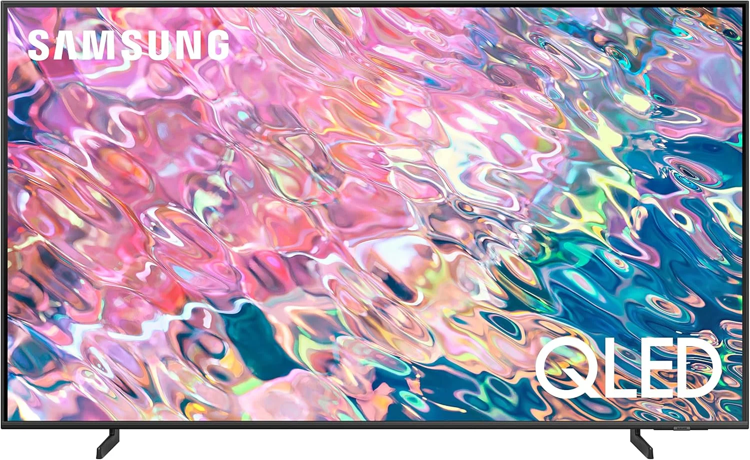 تلویزیون هوشمند 43 اینچی سامسونگ QLED 4K سری Q60B با نور پس زمینه Dual LED و Quantum HDR و دستیار صوتی Alexa (مدل بین المللی QE43Q60BAU، 2022) (بازسازی شده)