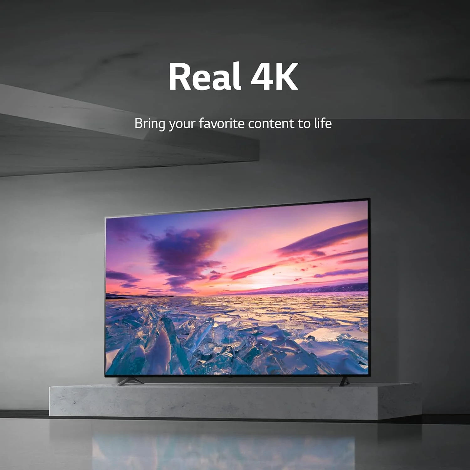 تلویزیون هوشمند 4K ال‌جی مدل UR9000 سایز 43 اینچ با رزولوشن 3840x2160، بلوتوث، وای‌فای، USB، اترنت، HDMI با نرخ تازه‌سازی 60 هرتز و پردازشگر هوش مصنوعی 4K - نسخه بین‌المللی (بازسازی‌شده)