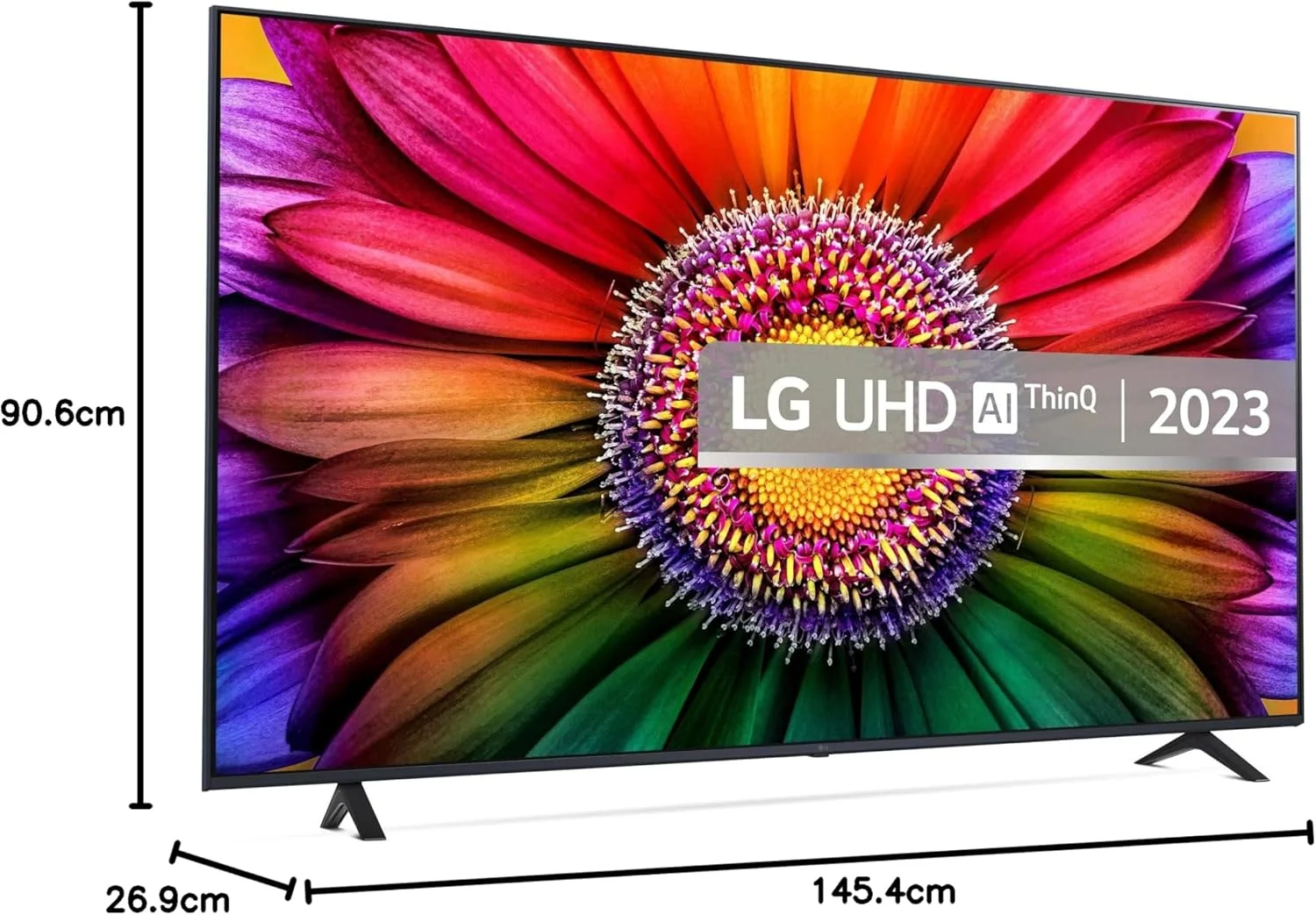 تلویزیون هوشمند ال ای دی 65 اینچ 4K مدل UR80 ال جی، سال 2023