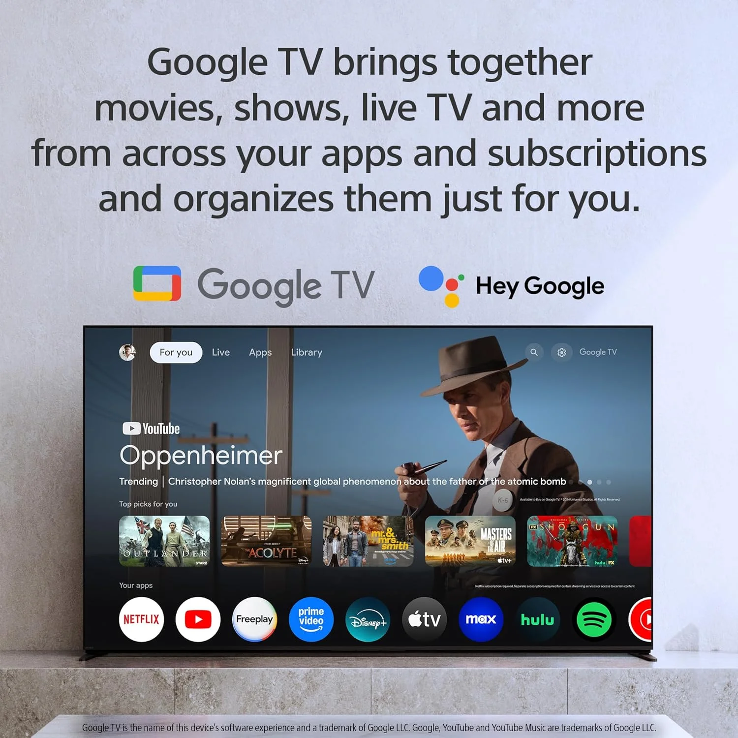 تلویزیون هوشمند 65 اینچی سونی BRAVIA 2 II 4K Ultra HD LED با Google TV و ویژگی های انحصاری برای PlayStation®5 (مدل K-65S20M2)، مدل 2025 - تصویر 3 تلویزیون هوشمند 65 اینچی سونی BRAVIA 2 II 4K Ultra HD LED با Google TV و ویژگی های انحصاری برای PlayStation®5 (مدل K-65S20M2)، مدل 2025 - تصویر 3