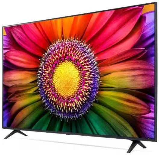 تلویزیون هوشمند ال جی مدل UR80 با صفحه نمایش 65 اینچ - گیرنده داخلی - کیفیت تصویر 4K Quantum - همراه با ریموت جادویی - 65UR80006LJ