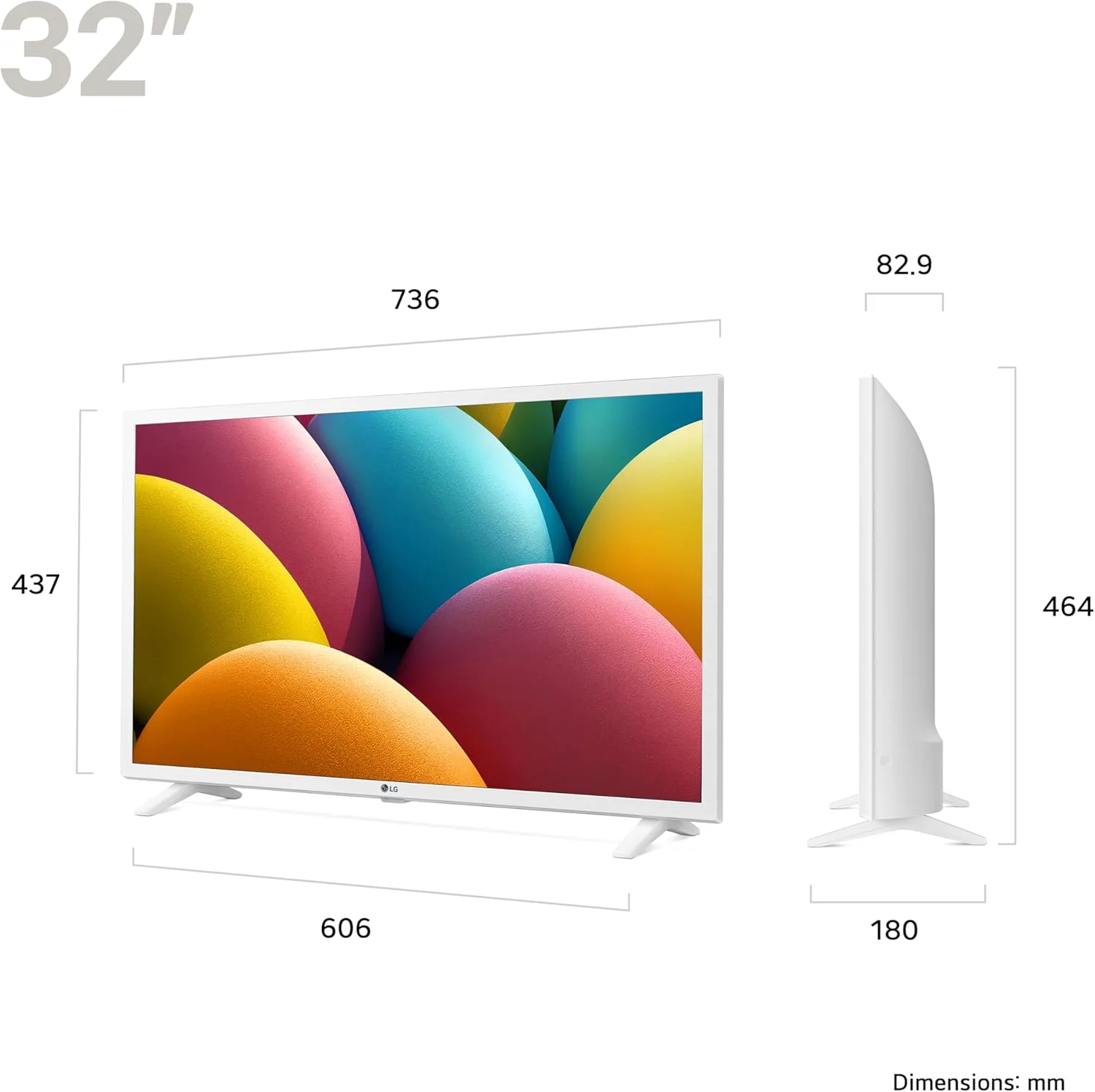 تلویزیون هوشمند ال ای دی فول اچ دی 32 اینچ ال جی مدل 32LQ63806LC، سال 2024 - تصویر 2