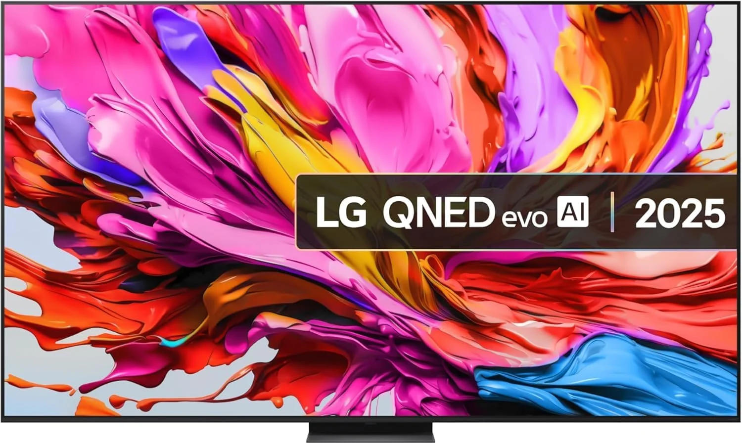 تلویزیون هوشمند 65 اینچ QNED91 MiniLED 4K ال‌جی، نرخ تازه‌سازی 144 هرتز، WebOS، پردازنده α8 AI، ریموت کنترل جادویی، مدل 65QNED91A6A، 2025، مشکی