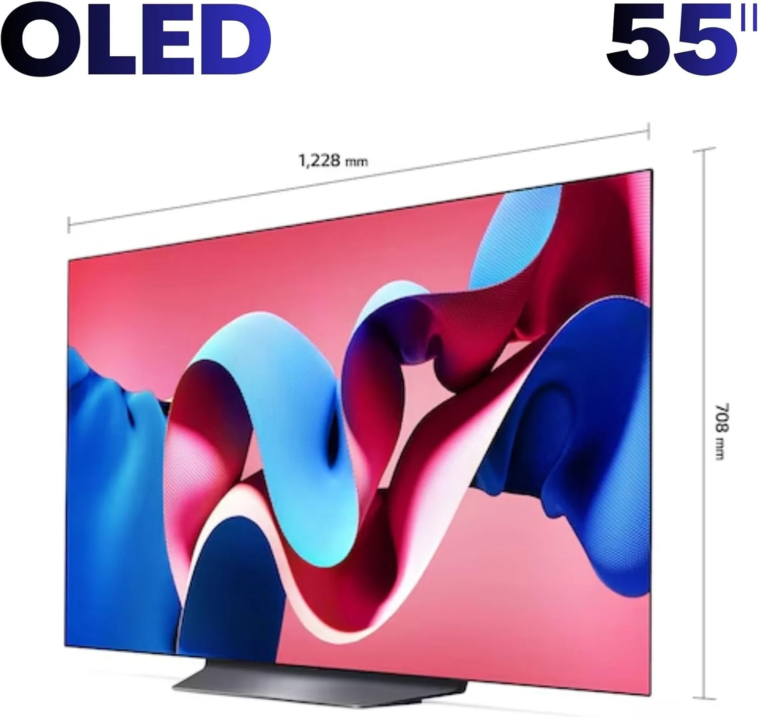 تلویزیون 55 اینچ 4K اولد ال‌جی مدل بین‌المللی – نمایشگر LG OLED55CS4VA OLED evo، پردازنده هوش مصنوعی α9 Gen7 4K، نرخ نوسازی 120 هرتز، Dolby Vision & Atmos، تلویزیون هوشمند webOS 24، مناسب بازی با G-Sync/FreeSync
