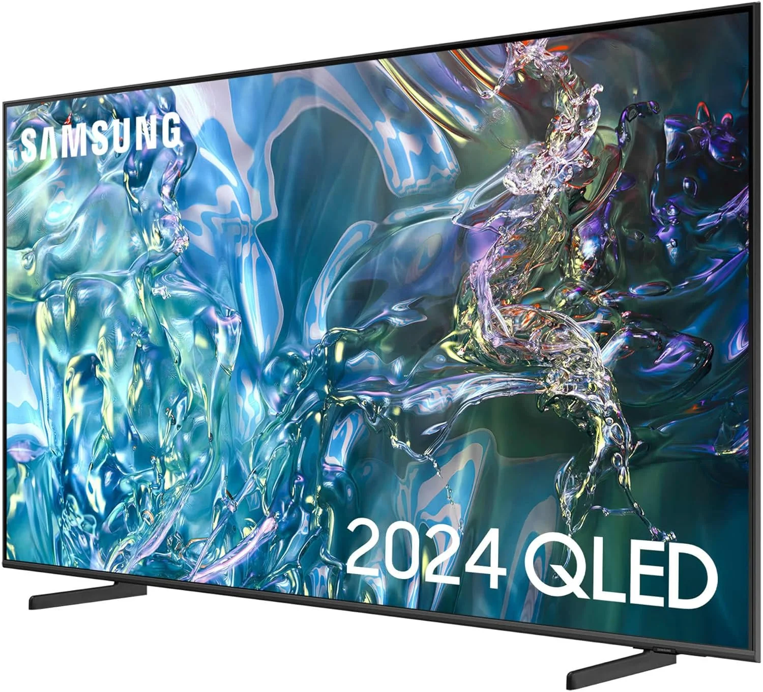 تلویزیون 65 اینچ سامسونگ Q60D QLED 4K، مجهز به Quantum Dot، Quantum HDR، صدای ردیابی اشیاء، Gaming Hub، DUAL LED