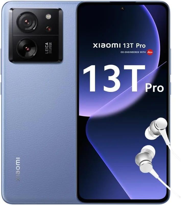 گوشی هوشمند شیائومی 13T Pro دو سیم کارت 512 گیگابایت رام + 12 گیگابایت (فقط GSM | بدون CDMA) نسخه بین المللی - آبی آلپاین