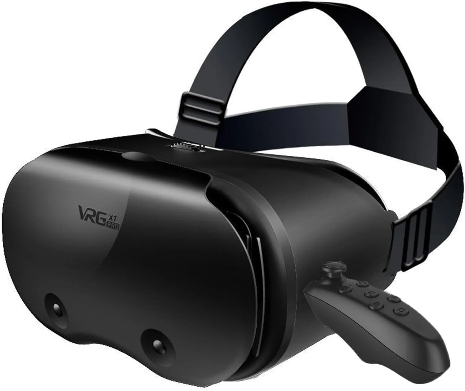 هدست واقعیت مجازی سه بعدی، عینک واقعیت مجازی با کیفیت بالا با کنترلر لمسی، سازگاری گسترده برای تلفن های هوشمند، طراحی راحت برای تجربه های طولانی مدت واقعیت مجازی