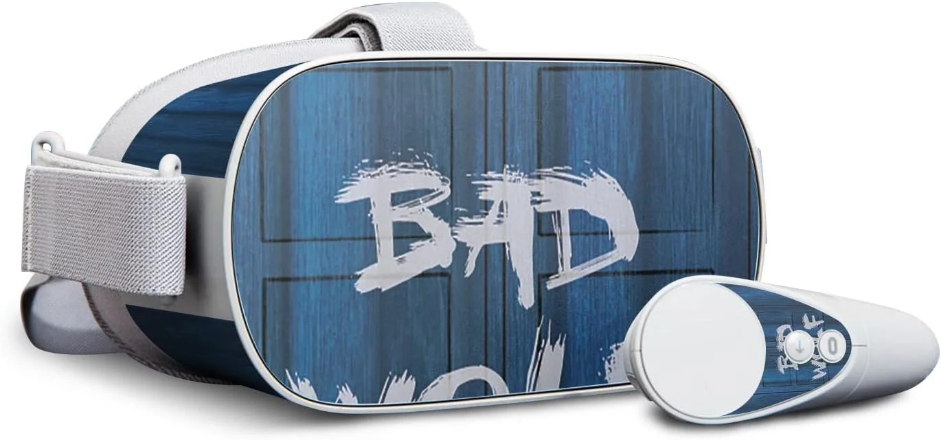 برچسب محافظ طرح جعبه Time Lord برای واقعیت مجازی موبایل آکیولس گو - پوشش محافظ، بادوام و منحصر به فرد از جنس وینیل - نصب، جدا کردن و تغییر آسان طرح - ساخت آمریکا