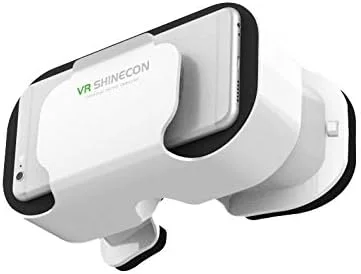 هدست واقعیت مجازی VR 5.0 برای گوشی هوشمند سونی اکسپریا E5، عینک سه بعدی واقعیت مجازی قابل تنظیم (سفید)