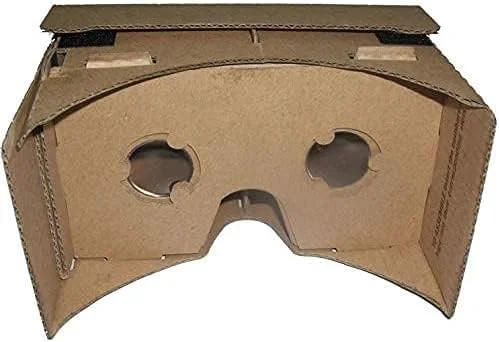 عینک واقعیت مجازی سه بعدی مقوایی Ntech DIY برای گوشی های اندروید و آیفون - خاکستری