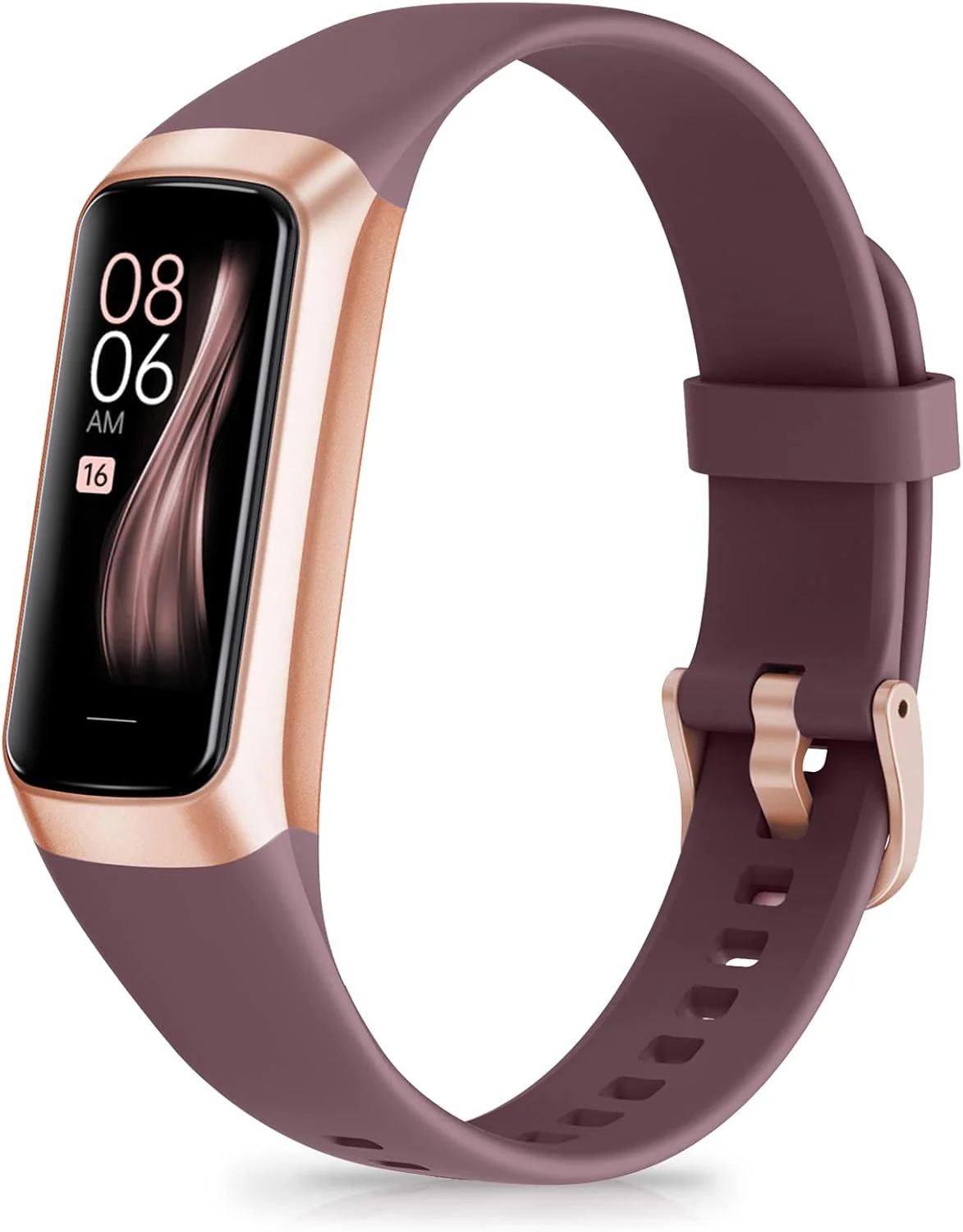 ردیاب تناسب اندام با گام شمار/کالری/کرنومتر، ردیاب فعالیت، ردیاب سلامتی با مانیتور ضربان قلب، ردیاب خواب، صفحه لمسی 1.10 اینچی AMOLED