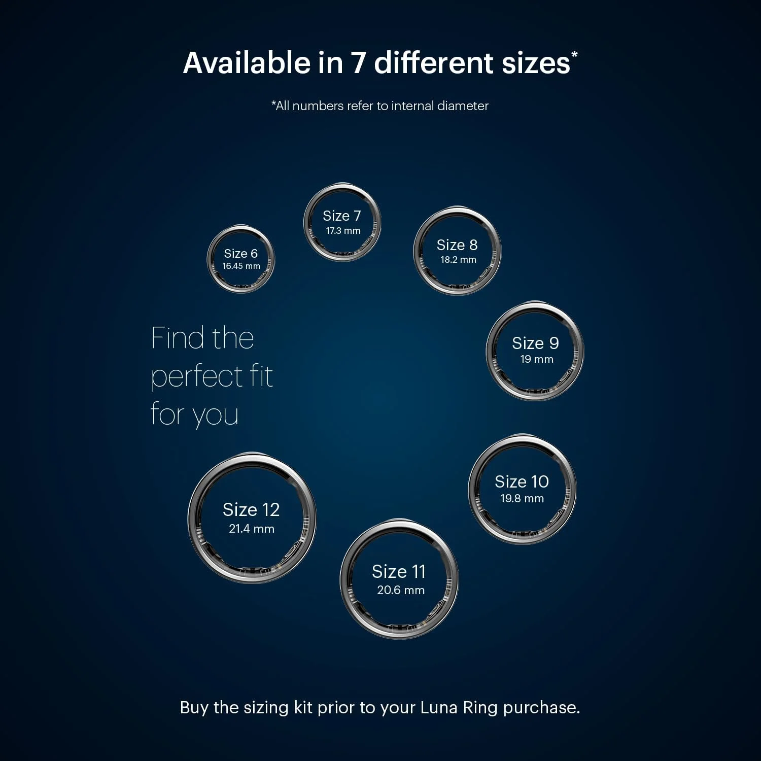 حلقه هوشمند لونا با دقت بالا برای آقایان و بانوان به همراه جعبه شارژ (بدون هزینه اشتراک)، باتری 6 روزه، ردیابی سلامت، فعالیت و قاعدگی، دستیار هوش مصنوعی، پشتیبانی از برنامه (طلایی آفتابی، 11)