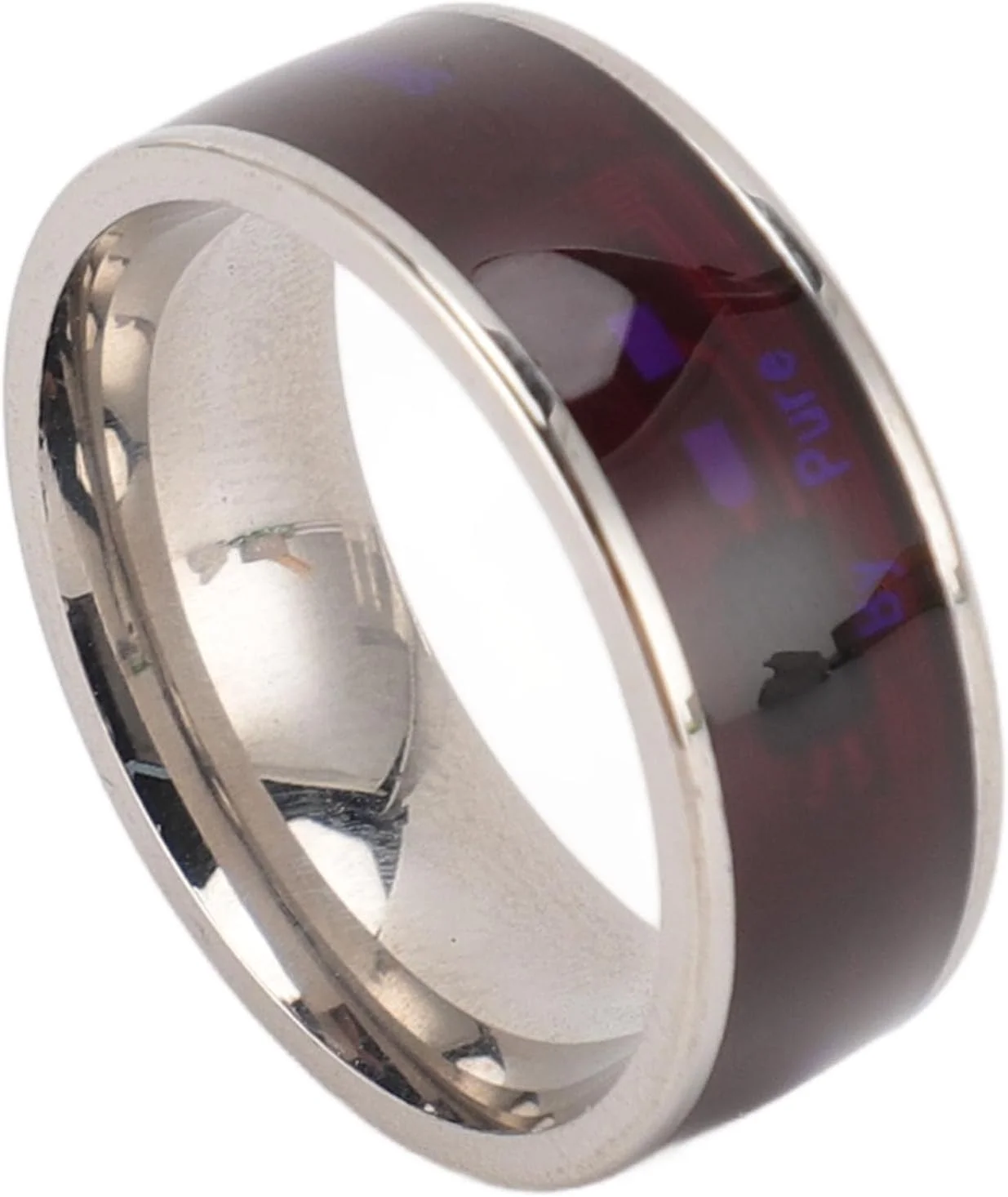 حلقه هوشمند پوشیدنی، شارژ کارت سبک وزن با تراشه Ntag213، حلقه هوشمند NFC با قابلیت باز کردن قفل تلفن برای دفتر (Generico7xuwr06ag-15)، استفاده راحت