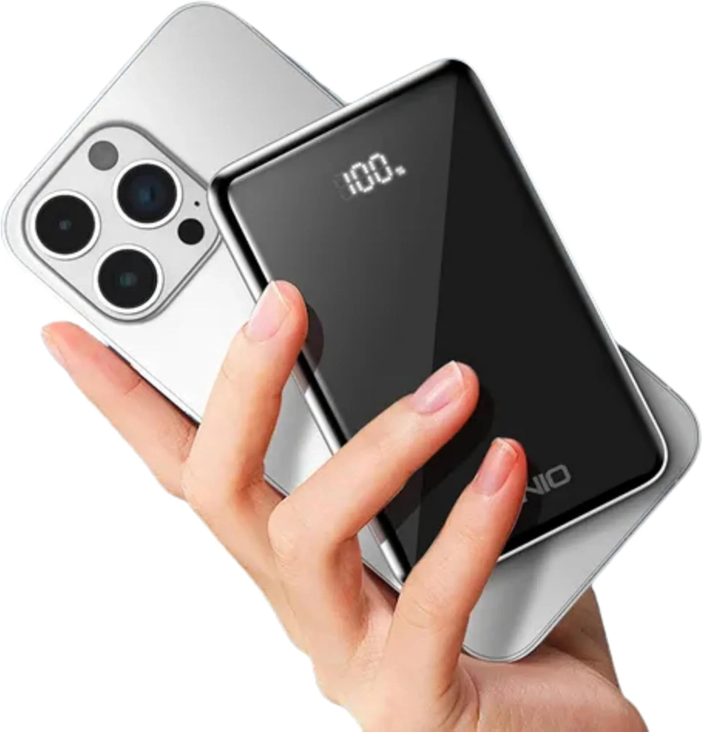 پاور بانک 20000 میلی آمپر ساعتی LDNIO مدل PQ22 با شارژ سریع و خروجی USB-C و USB-A برای تلفن های هوشمند و تبلت ها
