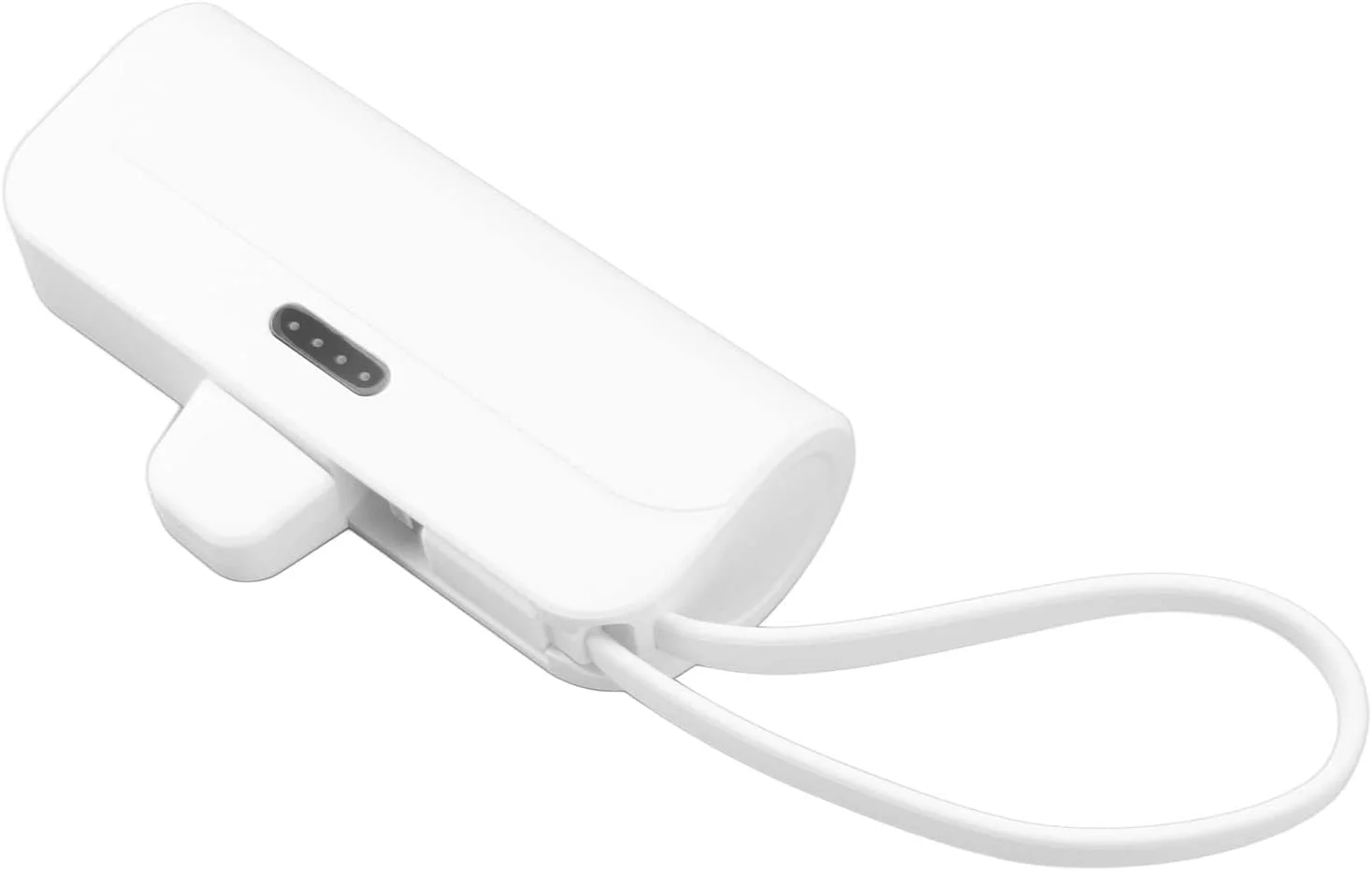 شارژر همراه کوچک قابل حمل با کابل چند منظوره داخلی رابط IOS و Type C 2 در 1 مینی پاور بانک USB C برای شرایط اضطراری - تصویر 3 شارژر همراه کوچک قابل حمل با کابل چند منظوره داخلی رابط IOS و Type C 2 در 1 مینی پاور بانک USB C برای شرایط اضطراری - تصویر 3