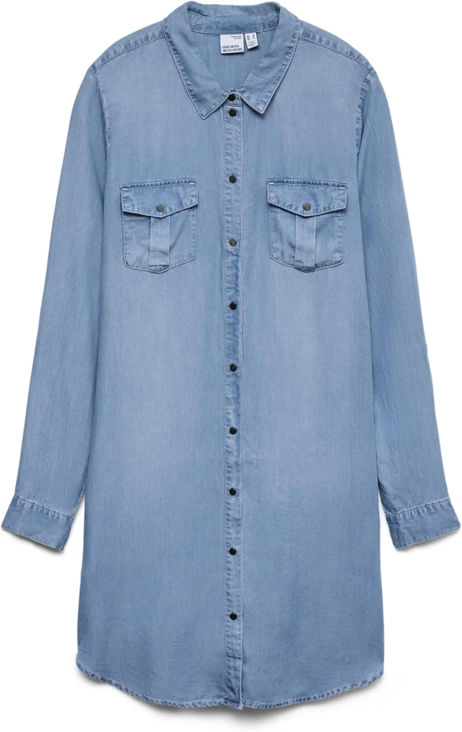 پیراهن کوتاه زنانه ورو مدا مدل VMSILLA آستین بلند