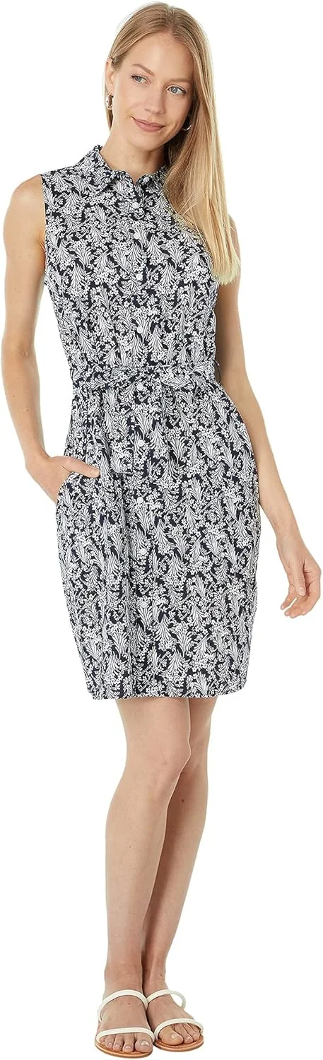 پیراهن دکمه دار زنانه تامی هیلفیگر بدون آستین