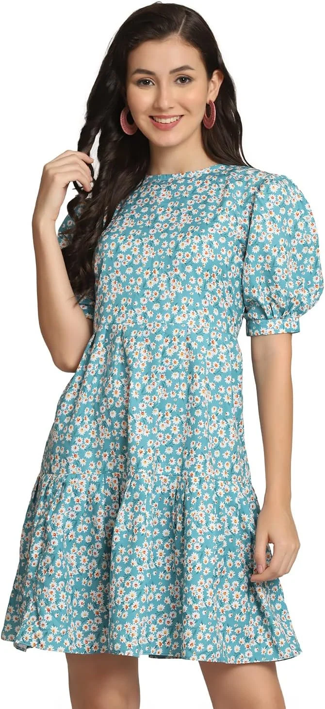 پیراهن یک تکه زنانه Leriya Fashion | پیراهن میدی زنانه