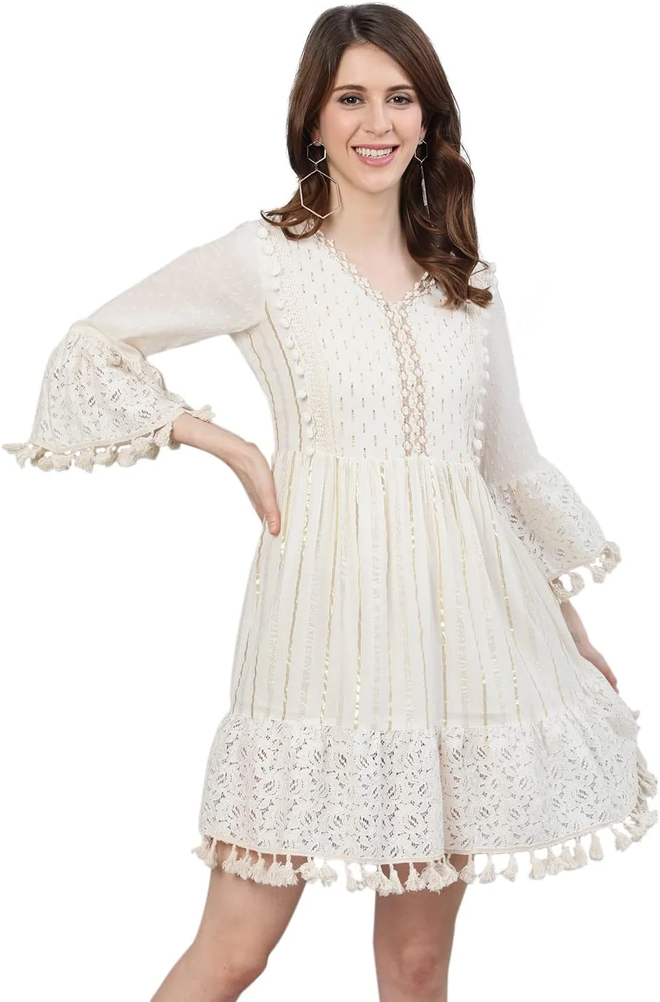 ایشان تاپ زنانه مدل INWDR0411-627-628-233-DhTopknm (تک عددی)