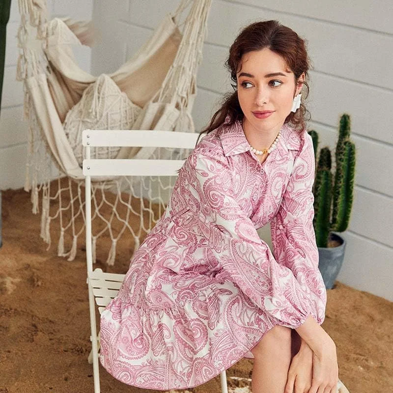لباس زنانه اسلاب ریون DHRUVI TRENDZ مدل Western Dress با تن خور معمولی