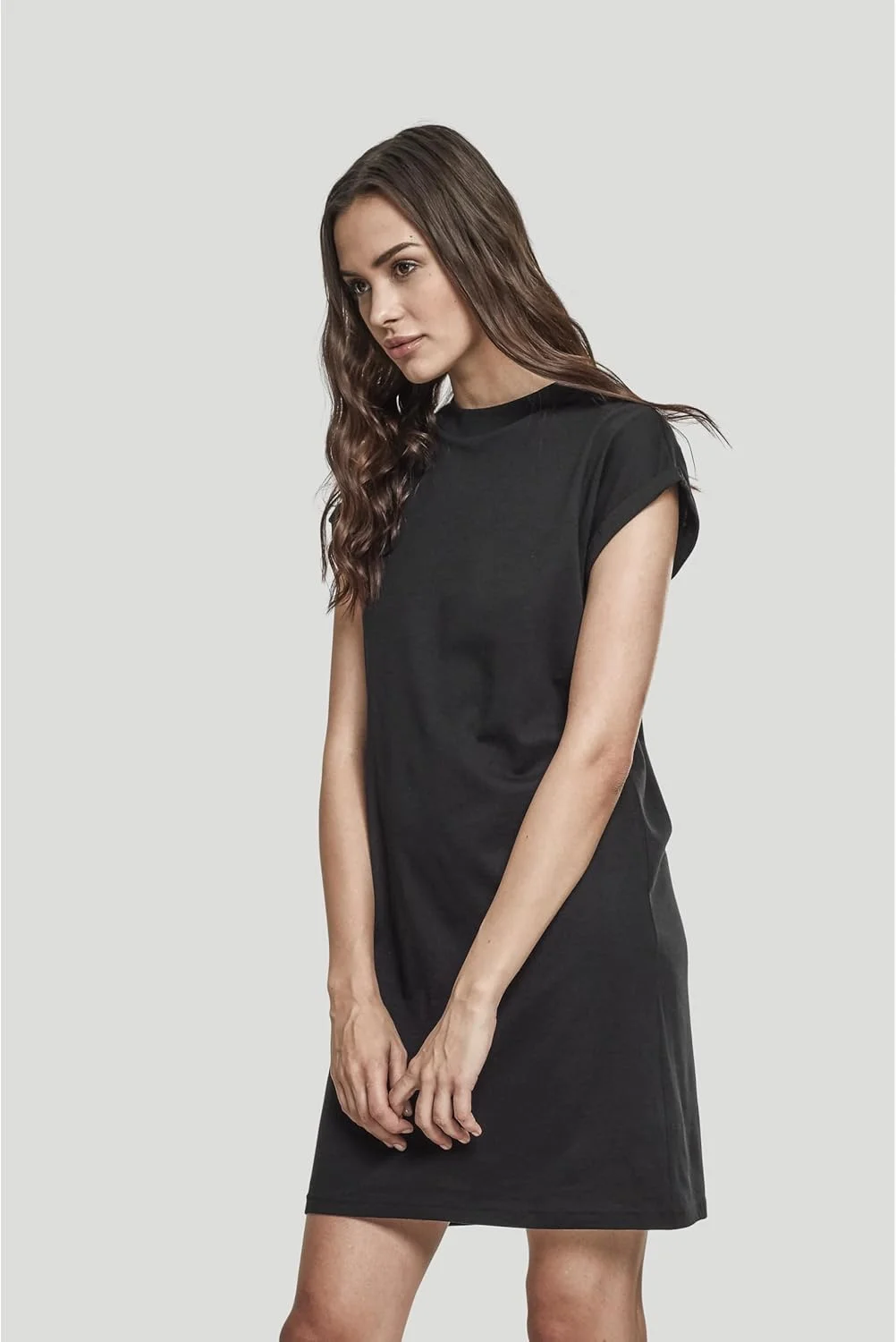 پیراهن یقه اسکی آستین افتاده زنانه Urban Classics (تک عددی)