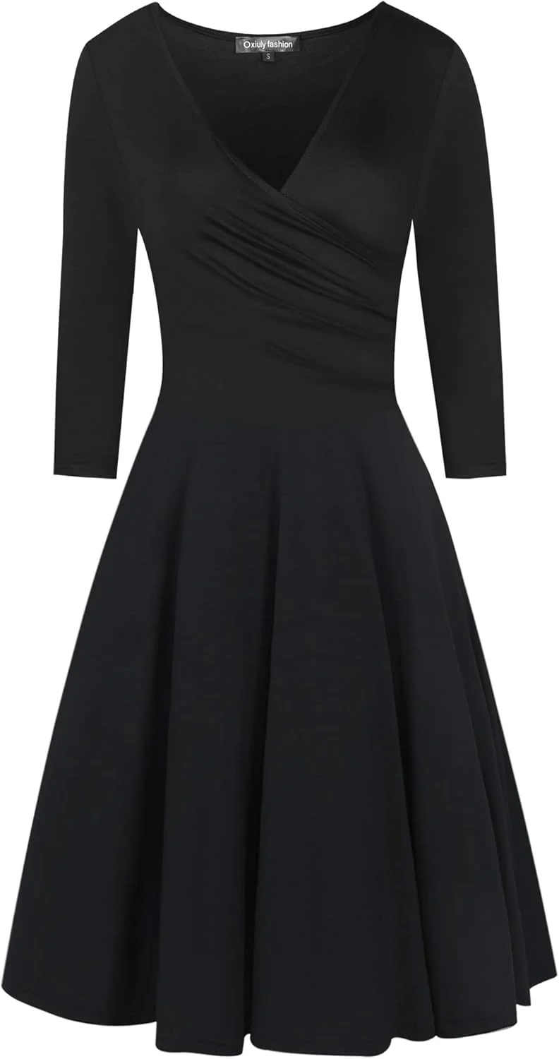 پیراهن زنانه آستین کوتاه طرح گلدار مدل Swing