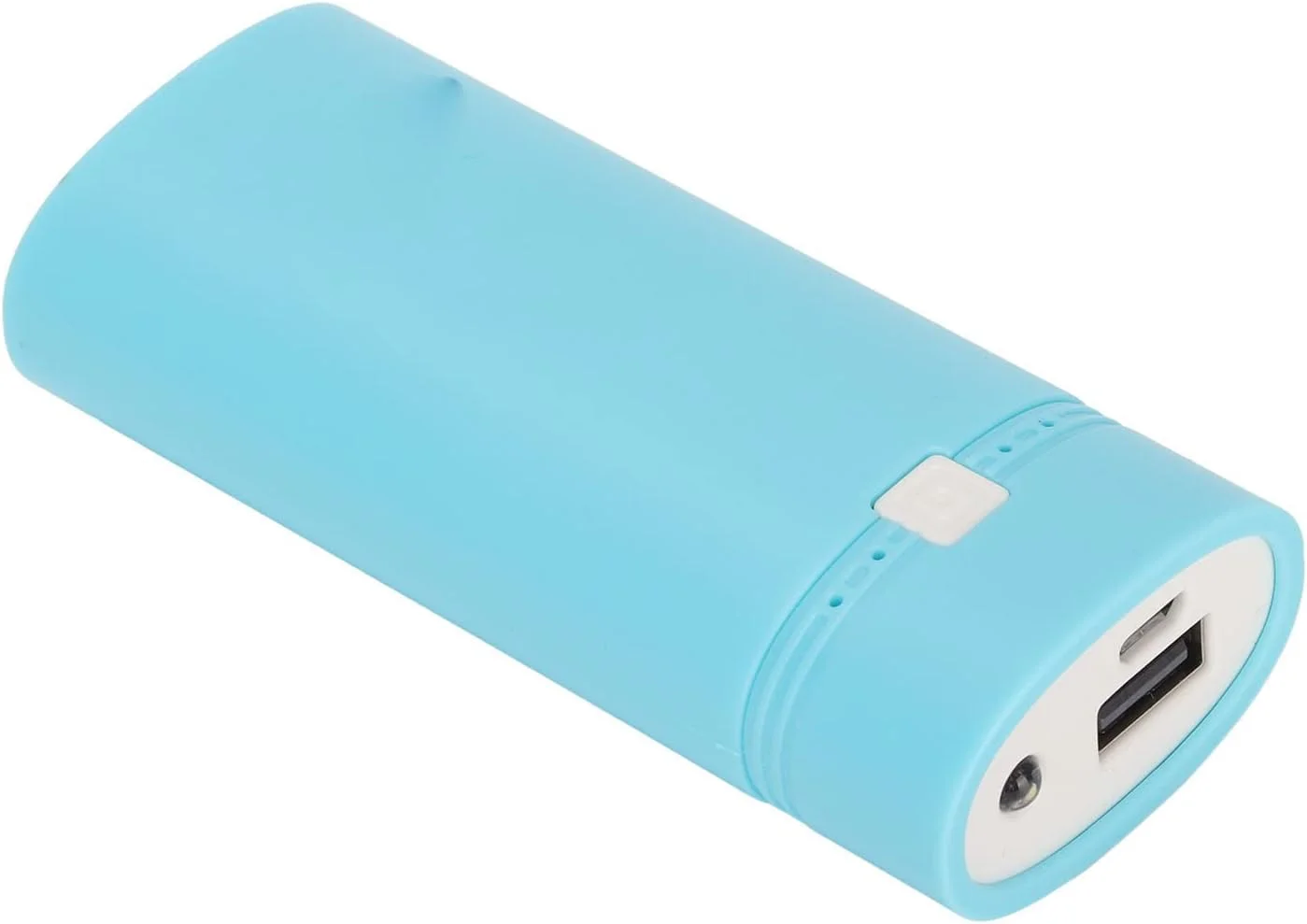 جعبه پاور بانک USB جهانی DIY کنانلان با محفظه شارژر باتری 2x18650 برای تلفن هوشمند (آبی)