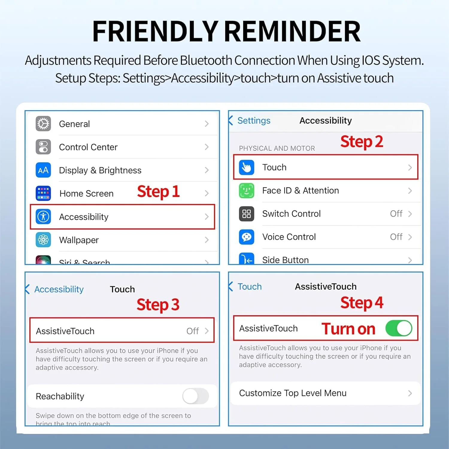 حلقه پیمایش X spring، کنترل از راه دور بلوتوثی ورق زن صفحه، دستگاه پیمایش بدون دست سازگار با اکثر دستگاه های هوشمند