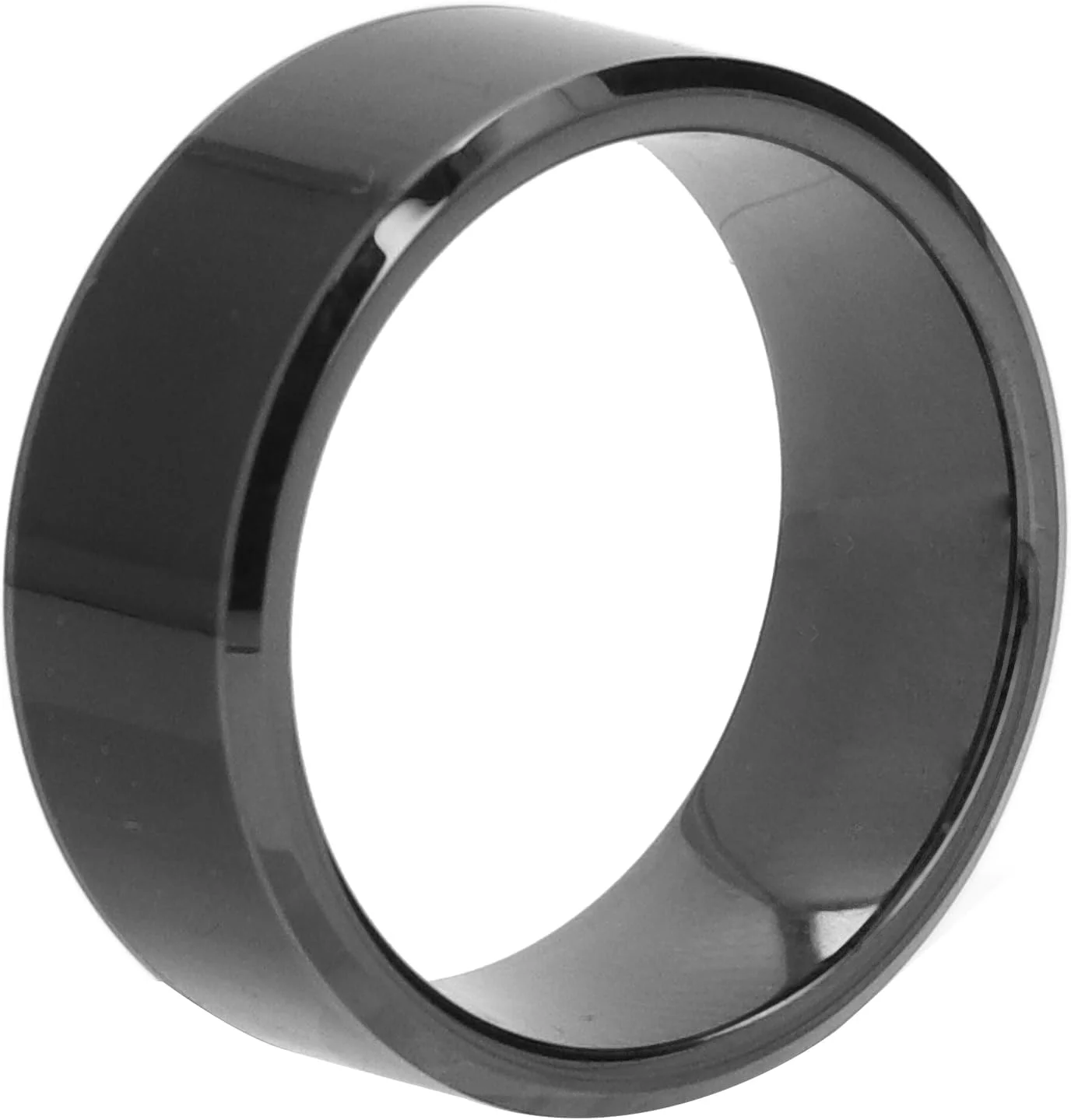 حلقه هوشمند سرامیکی NFC، پوشیدنی هوشمند، دارای عملکردهای متعدد NFC، برای کنترل دسترسی، آسانسور، سیستم‌های حضور و غیاب، نوشتن کارت بازی، نوشتن لینک، نوشتن کارت ویزیت