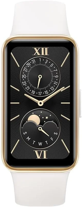 HUAWEI Band 9, Comfortable All-Day Wearing, Sleep Tracking, Fast Charging, Durable Battery, Intelligent Brightness Adjustments, 100 different workout modes, Compatible with iOS&Android, White