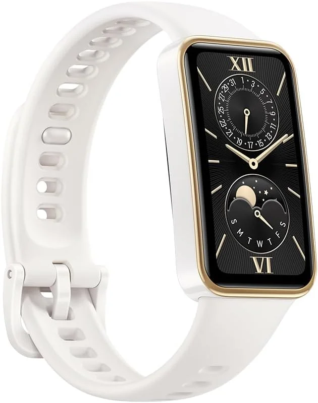 HUAWEI Band 9, Comfortable All-Day Wearing, Sleep Tracking, Fast Charging, Durable Battery, Intelligent Brightness Adjustments, 100 different workout modes, Compatible with iOS&Android, White