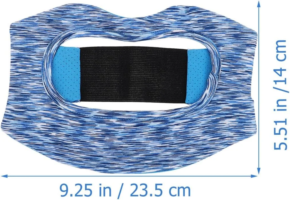 ماسک عینک واقعیت مجازی برای صورت، لوازم جانبی هدست واقعیت مجازی، کاپ چشم، پوشش ماسک چشم واقعیت مجازی سه بعدی جاذب عرق