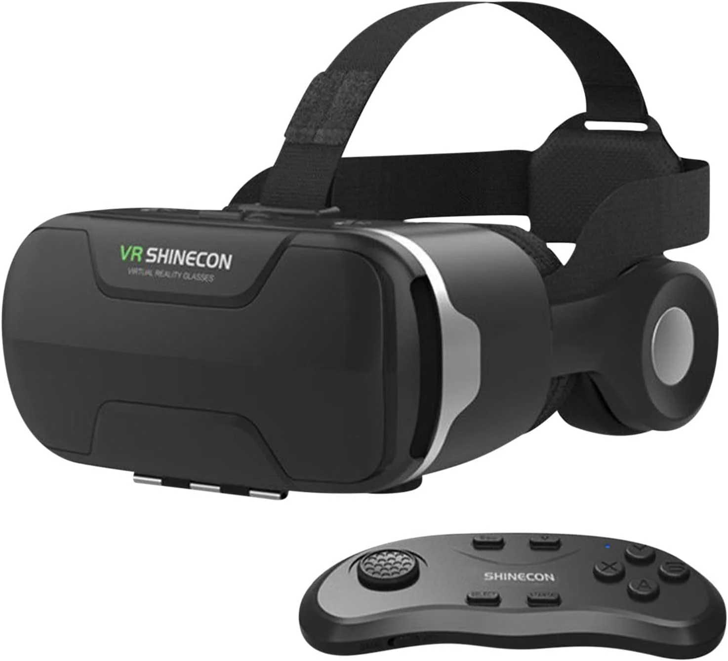 هدست واقعیت مجازی، عینک واقعیت مجازی سه بعدی، کلاه واقعیت مجازی سه بعدی برای فیلم و بازی های ویدیویی با هدفون (04)