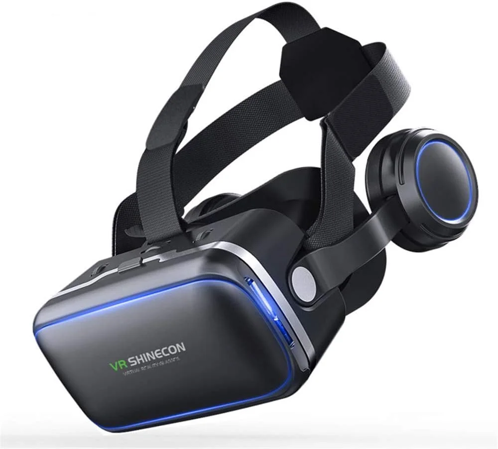 هدست واقعیت مجازی CLX، عینک سه بعدی VR، جعبه واقعیت مجازی، هدست VR برای فیلم های سه بعدی و بازی های ویدیویی، سازگار با اندروید، IOS و سایر تلفن های هوشمند 3.5 تا 6.0 اینچی