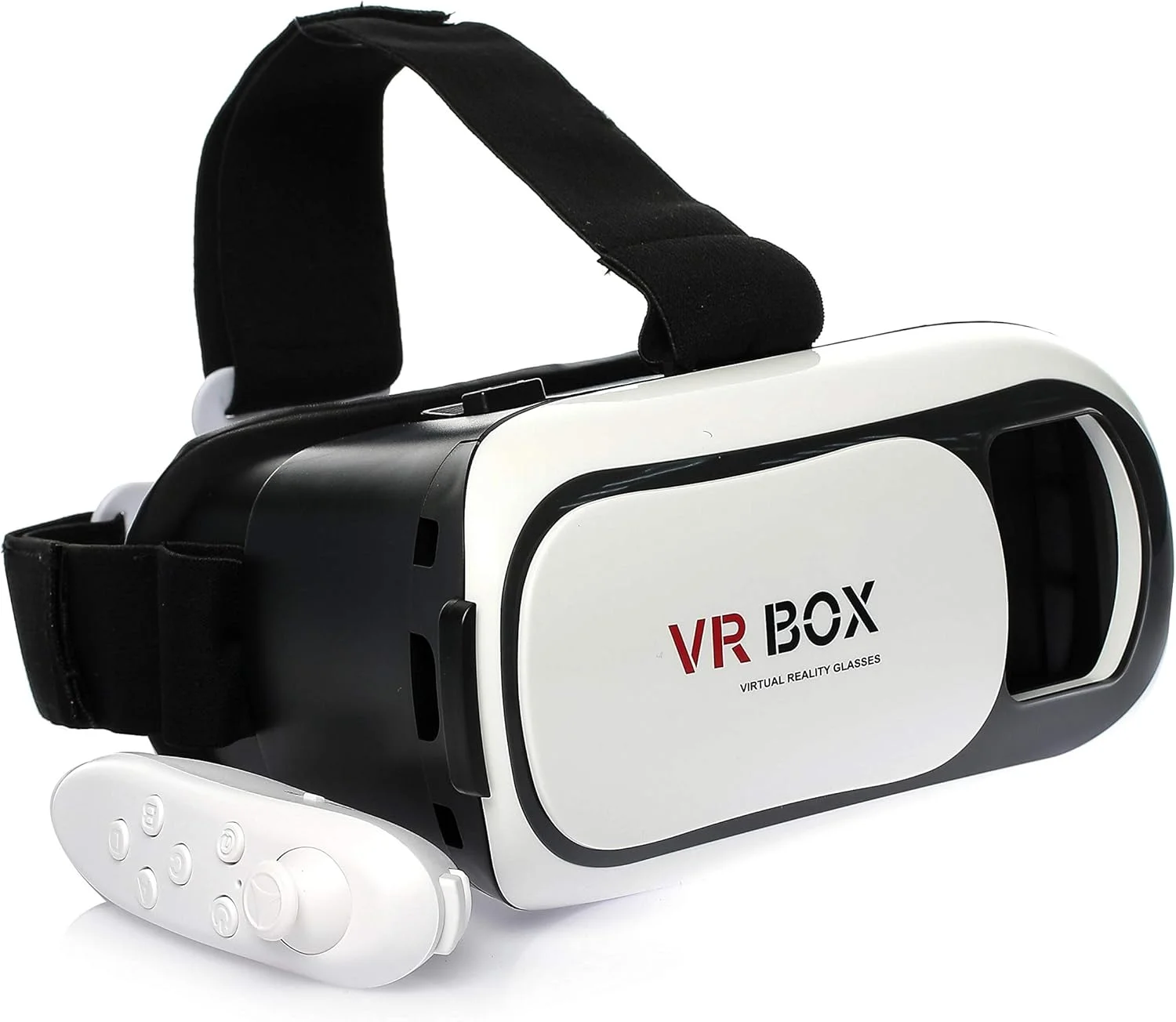 عینک واقعیت مجازی سه بعدی VR Box VR02 به همراه گیم پد بلوتوثی