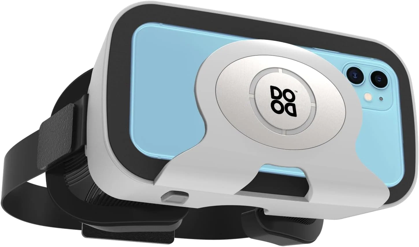 هدست واقعیت مجازی با دکمه لمسی برای تماشای فیلم و انجام بازی، سازگار با تمام گوشی های هوشمند تا 7 اینچ (ساخت هند)(W)