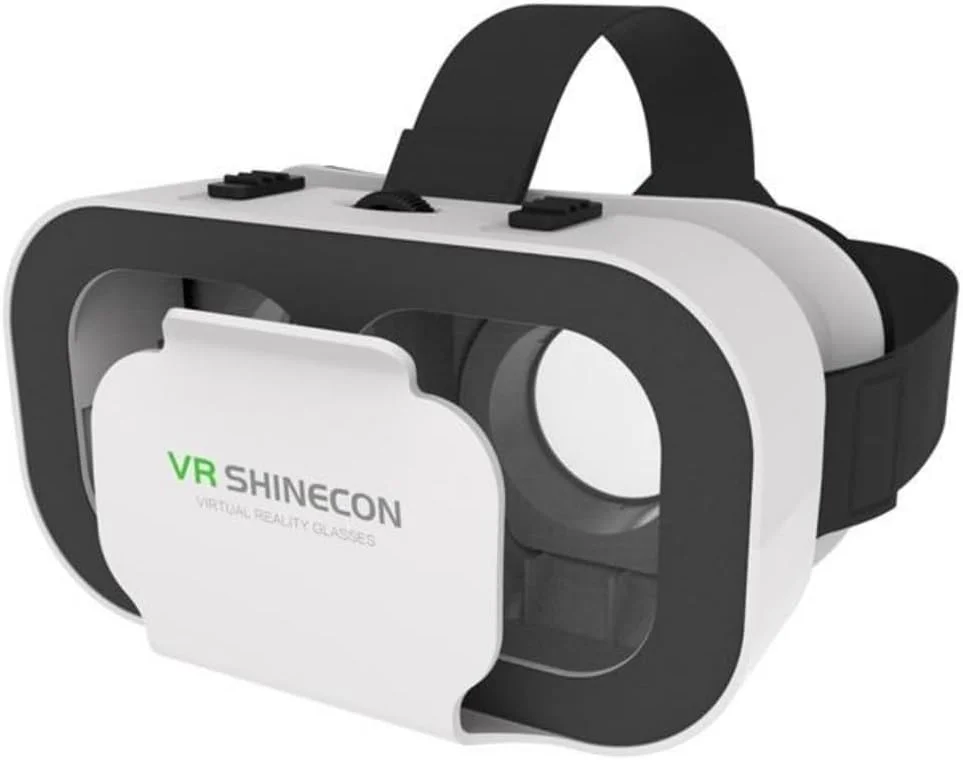 بهترین هدست واقعیت مجازی برای آیفون و اندروید / عینک سه بعدی VR، قابل تنظیم، عینک سبک وزن برای بازی و فیلم های فراگیر، لنزهای HD ضد نور آبی، مناسب برای گوشی های 4.7-7 اینچی