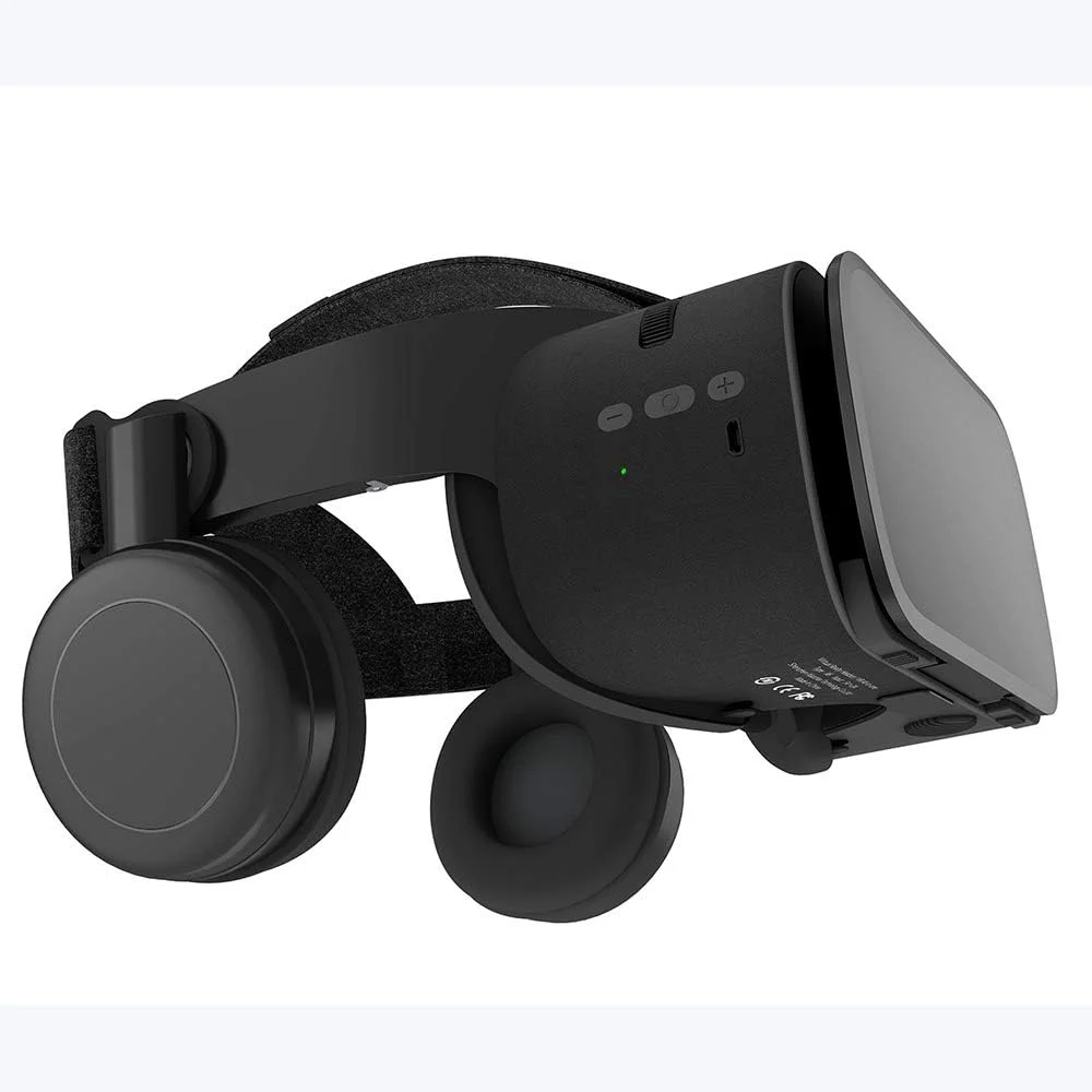 هدست واقعیت مجازی CLX، عینک سه بعدی VR، جعبه واقعیت مجازی، هدست VR برای فیلم های سه بعدی و بازی های ویدیویی، سازگار با اندروید، IOS و سایر تلفن های هوشمند 4.7 تا 6.2 اینچی، مشکی