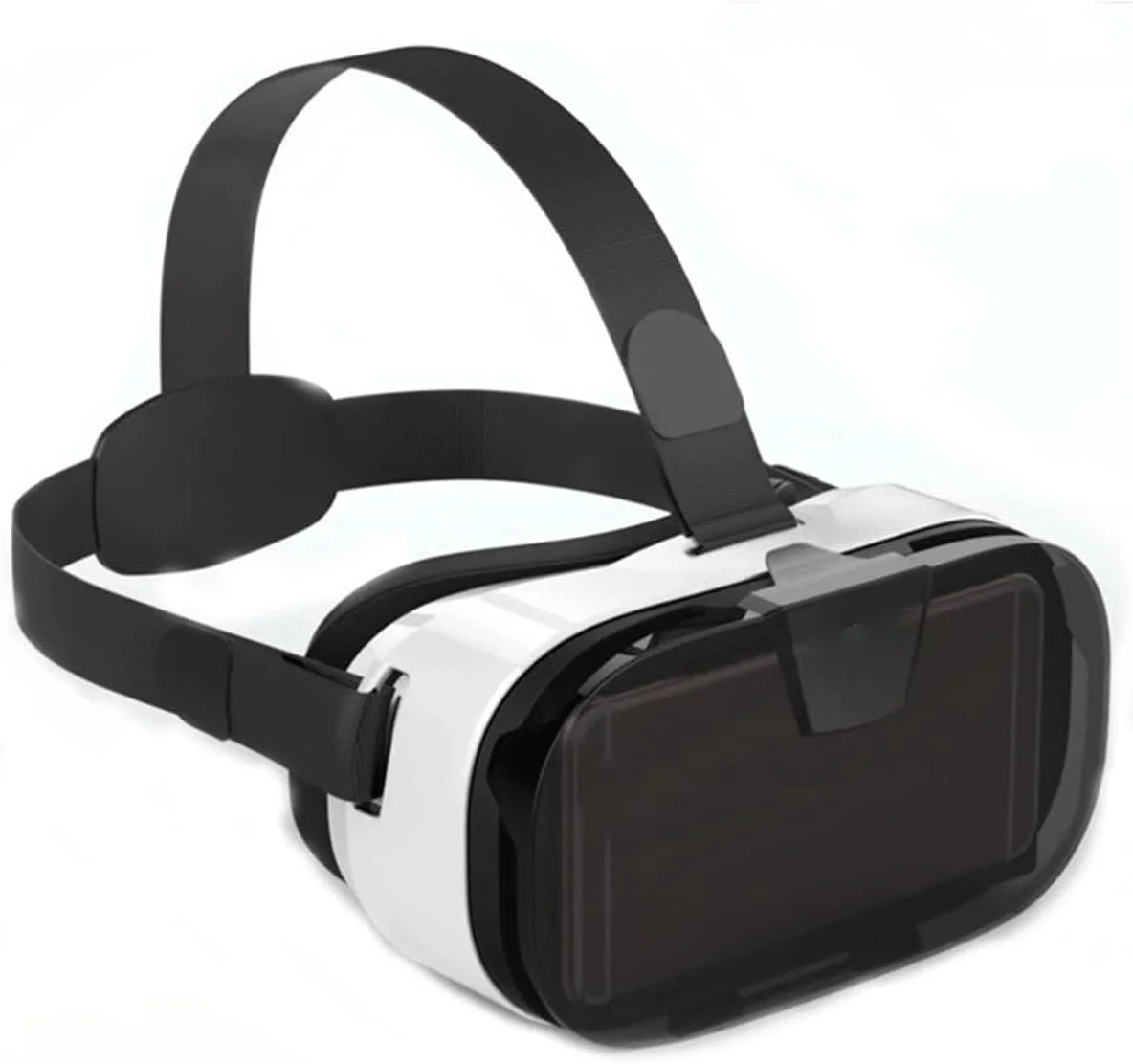 عینک واقعیت افزوده، هدست واقعیت مجازی تلفن همراه، عینک سه بعدی VR نصب شده روی سر