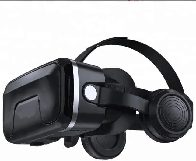 عینک واقعیت مجازی سه بعدی برای تلفن های همراه - هدست واقعیت مجازی با محافظت در برابر نور آبی | سازگار با آیفون و اندروید (5.0-7.2 اینچ)