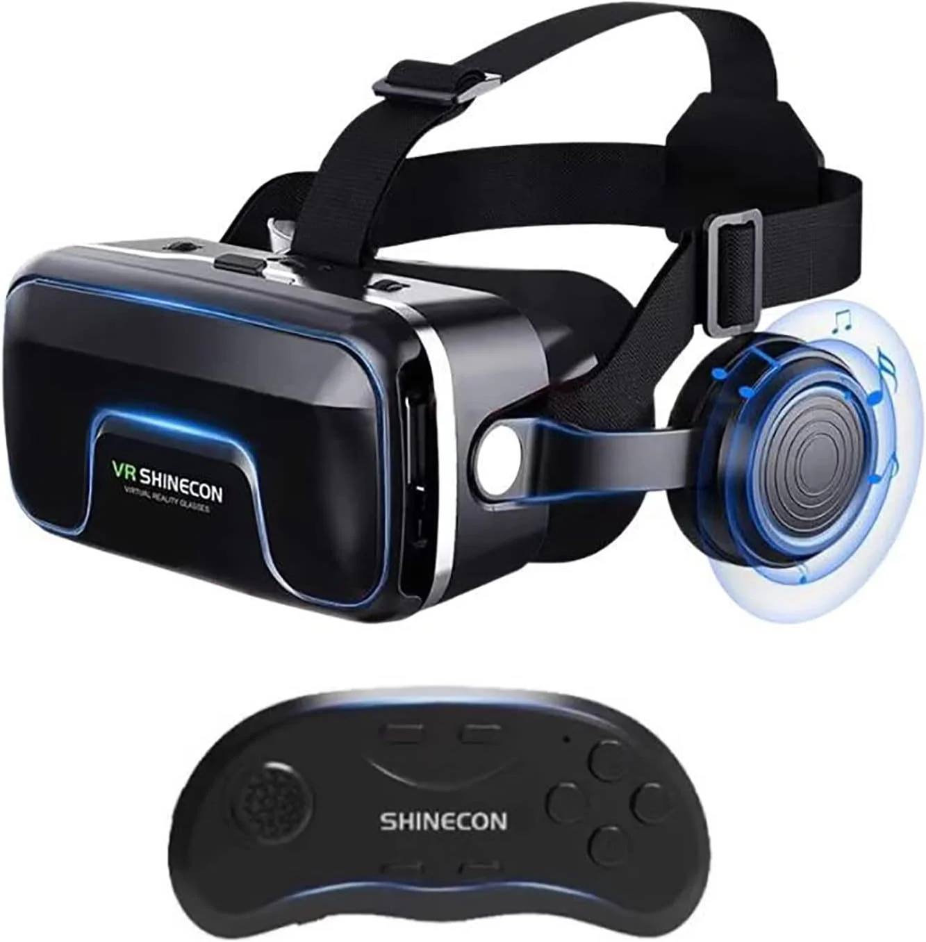 هدست واقعیت مجازی سازگار با گوشی های آیفون و اندروید مدل Gl VR7.0