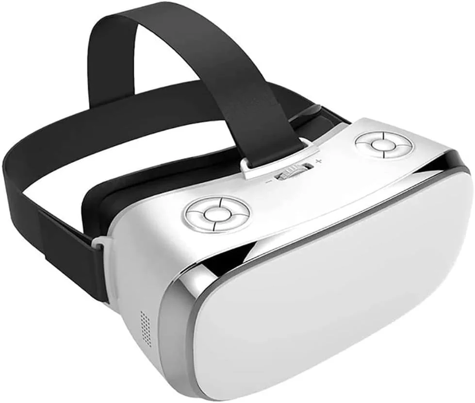 هدست واقعیت مجازی سازگار با تلفن اندروید - عینک واقعیت مجازی جهانی - بهترین بازی های موبایل و فیلم های 360 درجه را با عینک های سه بعدی نرم و راحت جدید واقعیت مجازی تجربه کنید | آبی | با محافظت از چشم