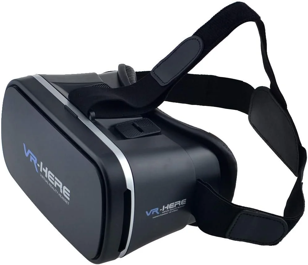 هدست واقعیت مجازی CLX، عینک سه بعدی VR، مناسب برای بازی های ویدیویی موبایل، تماشای فیلم های سه بعدی و ویدیوهای 360 درجه، سازگار با گوشی های 3.5 تا 6 اینچی آیفون و اندروید