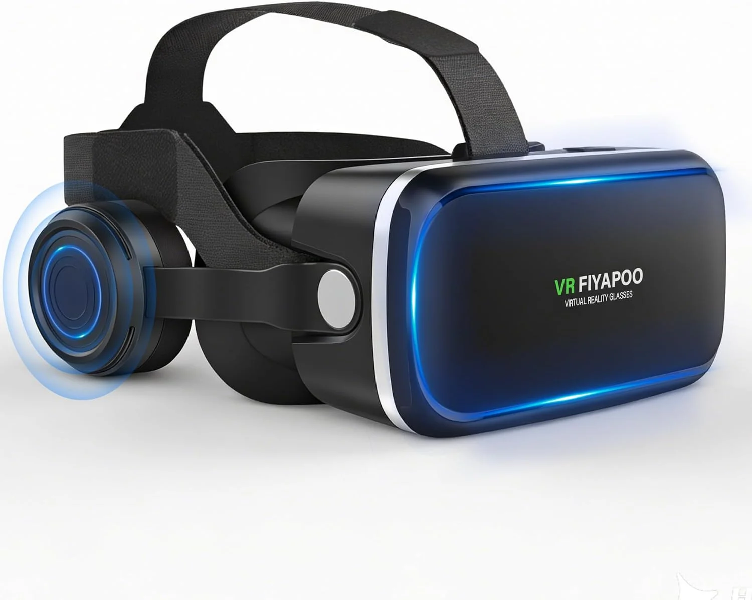 هدست واقعیت مجازی موبایل با هدفون HiFi، عینک سه بعدی واقعیت مجازی برای تجربه فراگیر در فیلم ها و بازی ها، مناسب برای تلفن های همراه 4.7-6.7 اینچی