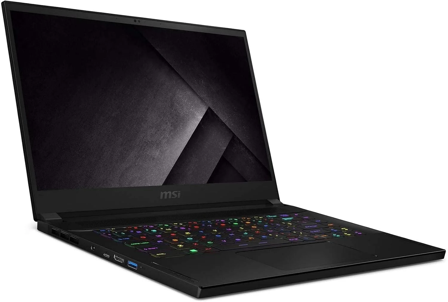 لپ تاپ گیمینگ فوق العاده باریک و سبک MSI GS66 Stealth 15.6 اینچی 240 هرتز 3 میلی ثانیه، پردازنده Intel Core i7-10750H، کارت گرافیک RTX2070 Max-Q، رم 16 گیگابایت، حافظه SSD NVMe 1 ترابایت، ویندوز 10، آماده واقعیت مجازی (10SF-683) (بازسازی شده) - تصویر 2