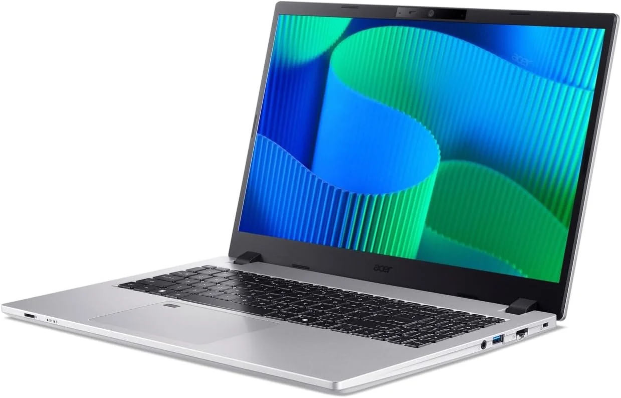لپ تاپ تجاری Acer TravelMate P2 15، پردازنده Intel Core Ultra 5 225U، رم 8 گیگابایتی DDR5، اس اس دی 512 گیگابایتی، صفحه نمایش 15.6 اینچی (39.6 سانتی متر)، Wi-Fi، وب کم، میکروفون، Windows 11 Pro